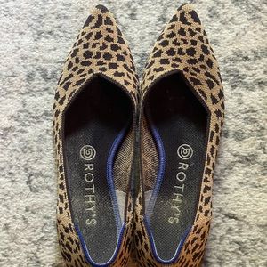 Rothy’s leopard size 9